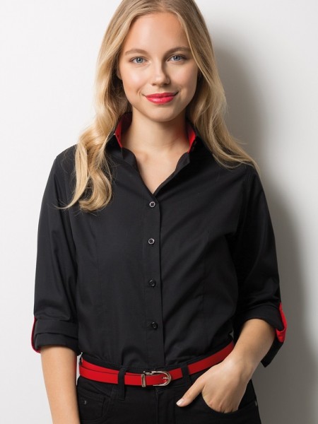 Women's roll up sleeve shirt (NF 521B)