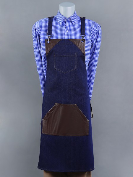 Crossover bib apron (AP60)