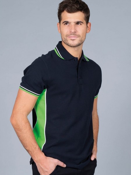 Contrast side panel polo shirt (ANKARA)