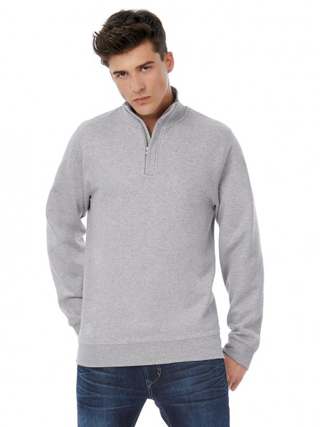 Sweatshirt ID004 1/4 ZIP NECK (WUI22)