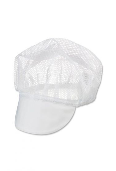 White mesh coverall hat (2617)