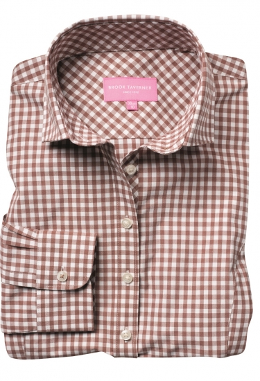 Brown Gingham