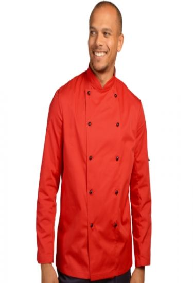 Technicolour chefs jacket - removable studs 