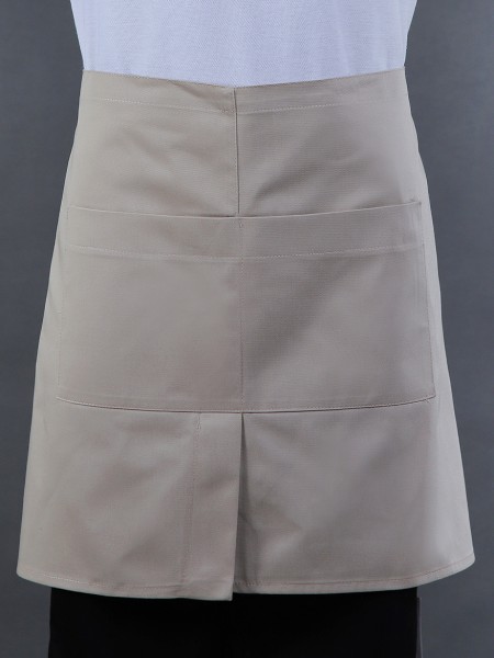 Short waist apron with central split(AP42)