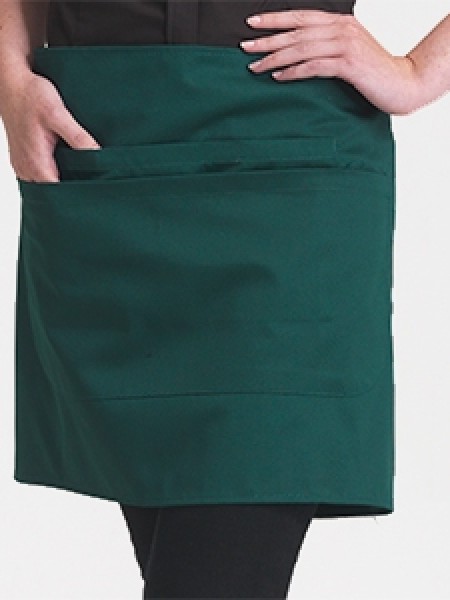 Denny's short bar apron with a pocket  (DP 37)