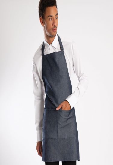 Denim bib apron (HO21)