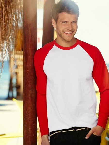 T-Shirt Valueweight Long Sleeve Baseball (610280) 