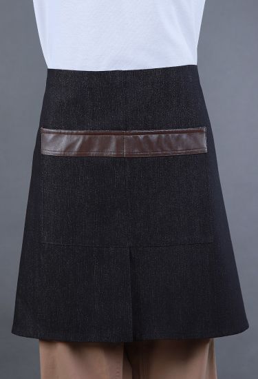 Jean waist apron with spleat  (AP42A)