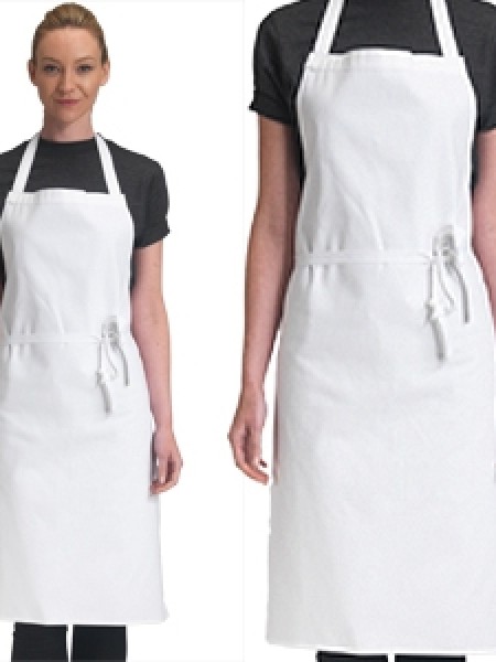Dennys cotton bib apron - no pocket