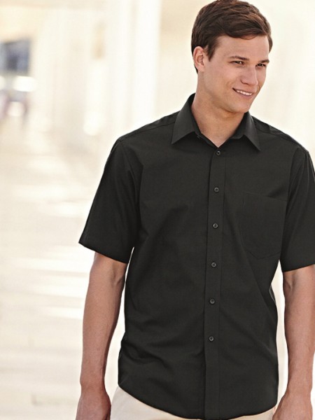 SHORT SLEEVE POPLIN SHIRT 