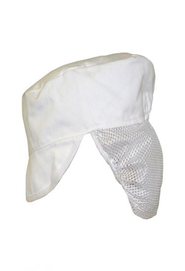 Peaked cap with snood (2441)