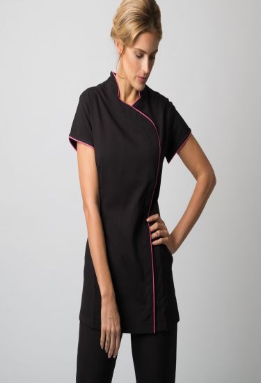 Women's easycare wrap zip tunic (NF59)