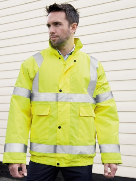 High visibility bomber jacket (R217X)