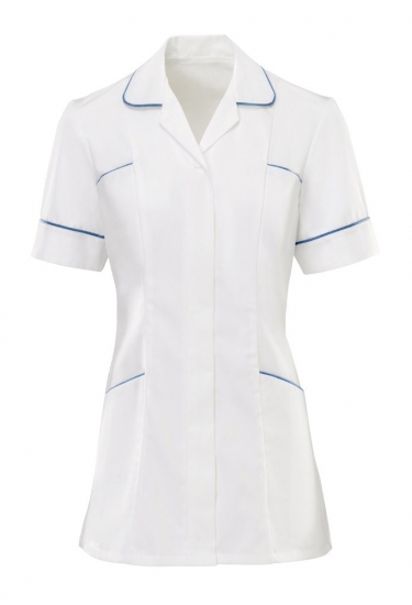White/Hospital Blue
