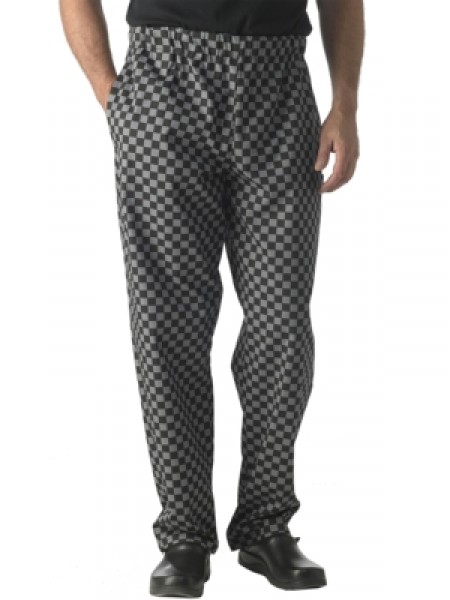 Unisex check chefs trousers (DC28)