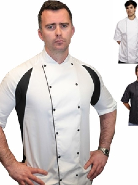 Le Chef Executive short sleeve lightweight jacket 