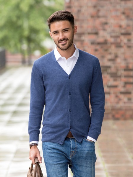 Men’s V-Neck  Cardigan (R715M)