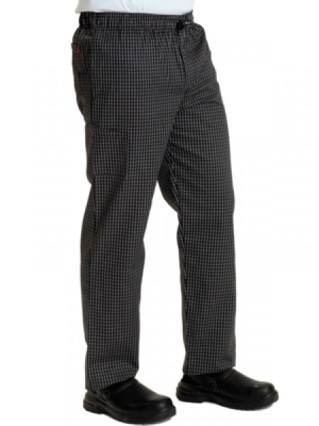 Le Chef woven design trousers (DE79)