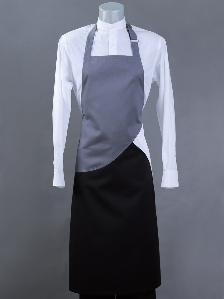 Bib apron asymmetrical colours (APSMP01)