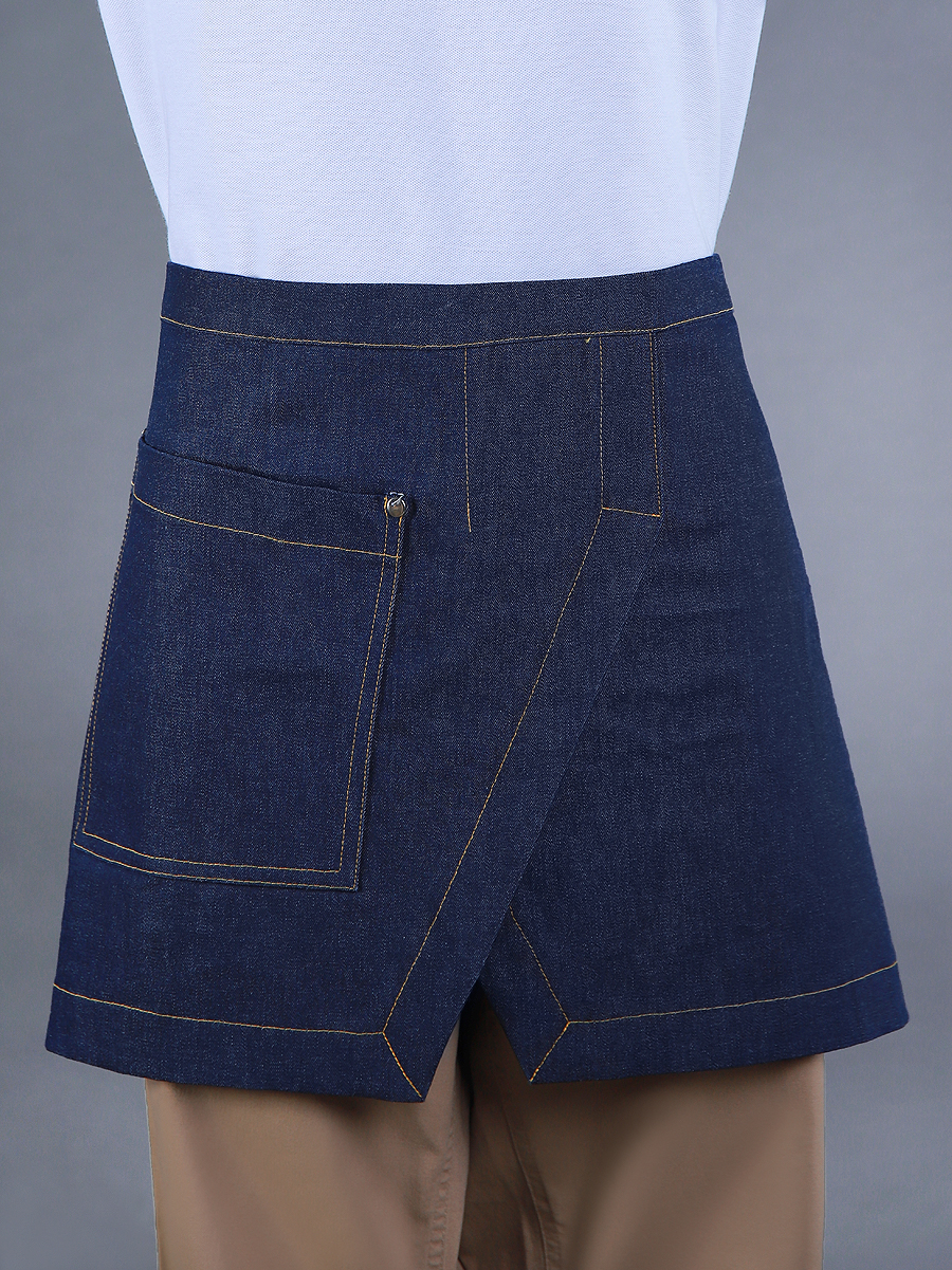 Denim waist apron (AP41)