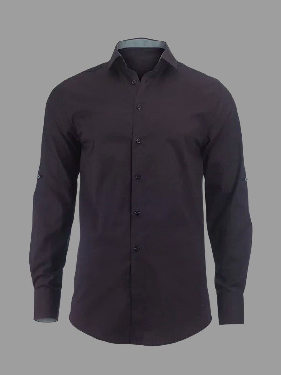 Men's roll up sleeve shirt (UMSH20LS)