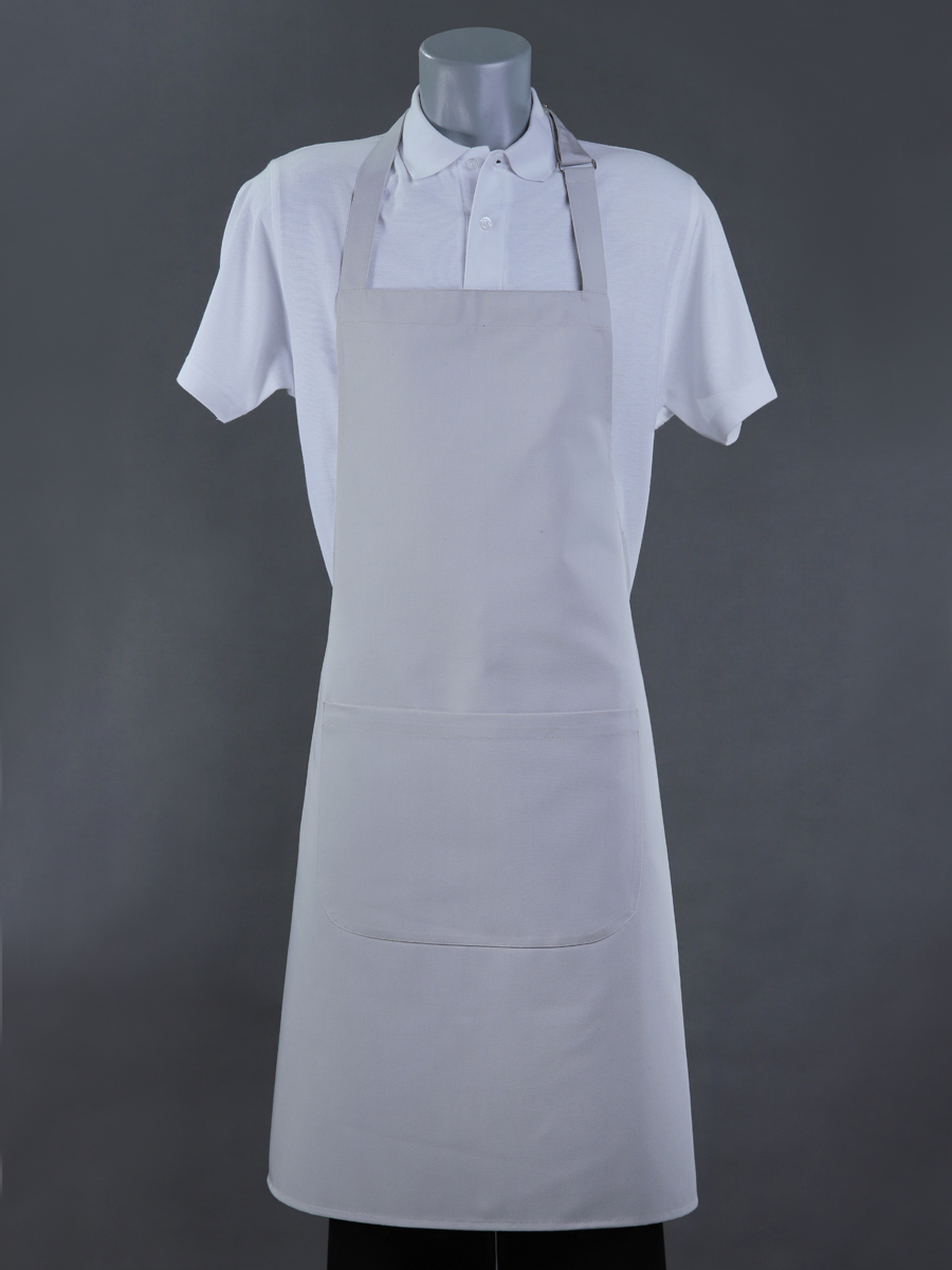 Bib apron with pocket  (AP02)