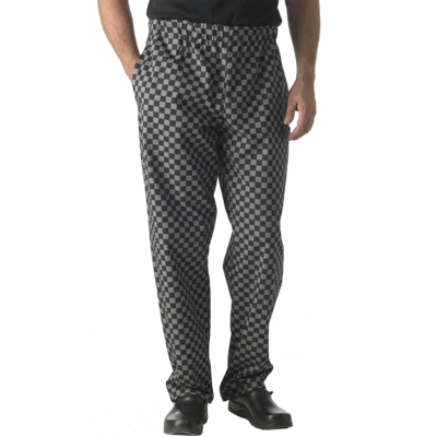 Unisex check chefs trousers (DC28)