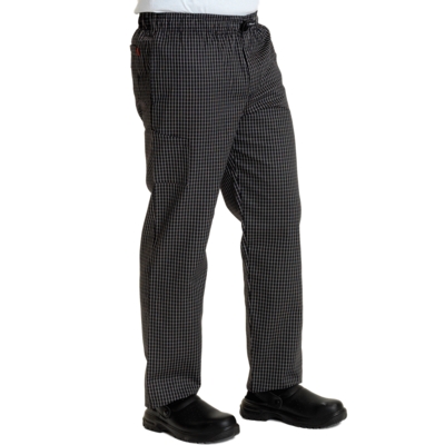 Le Chef woven design trousers (DE79)