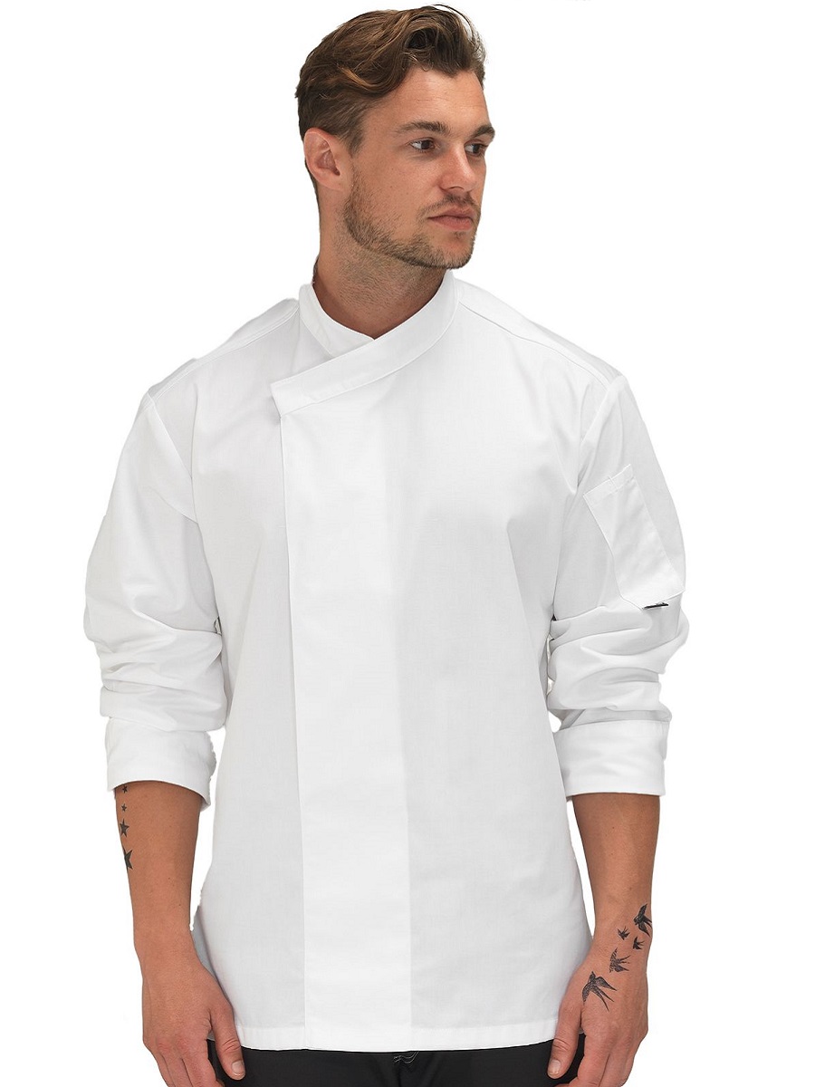 Le Chef Academy white long sleeve tunic (DE50)