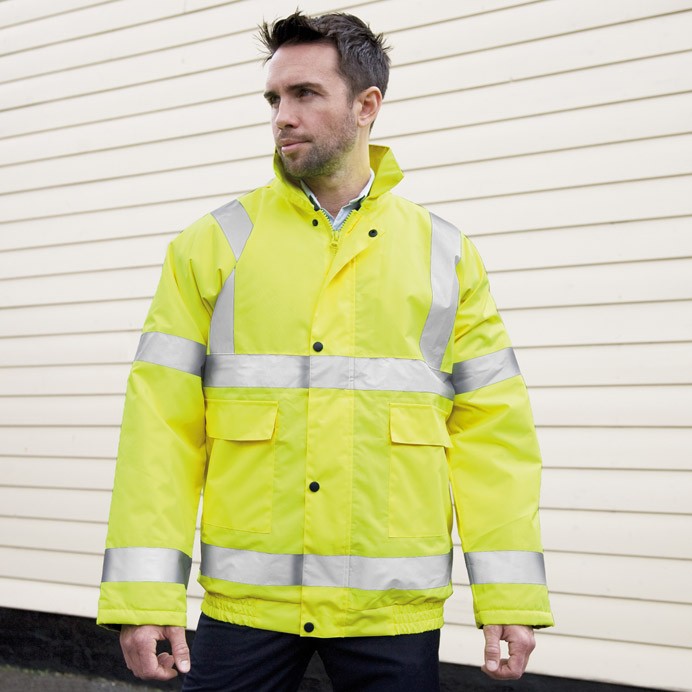 High visibility bomber jacket (R217X)