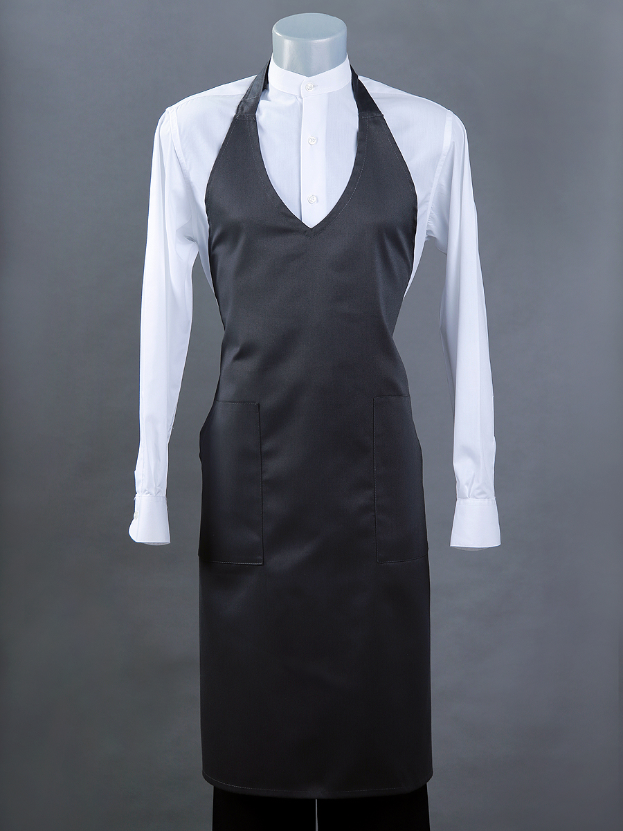 Bib Apron V neck (AP07B)