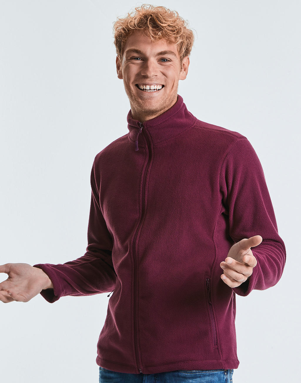 Men's Full Zip Outdoor Fleece (R870M)