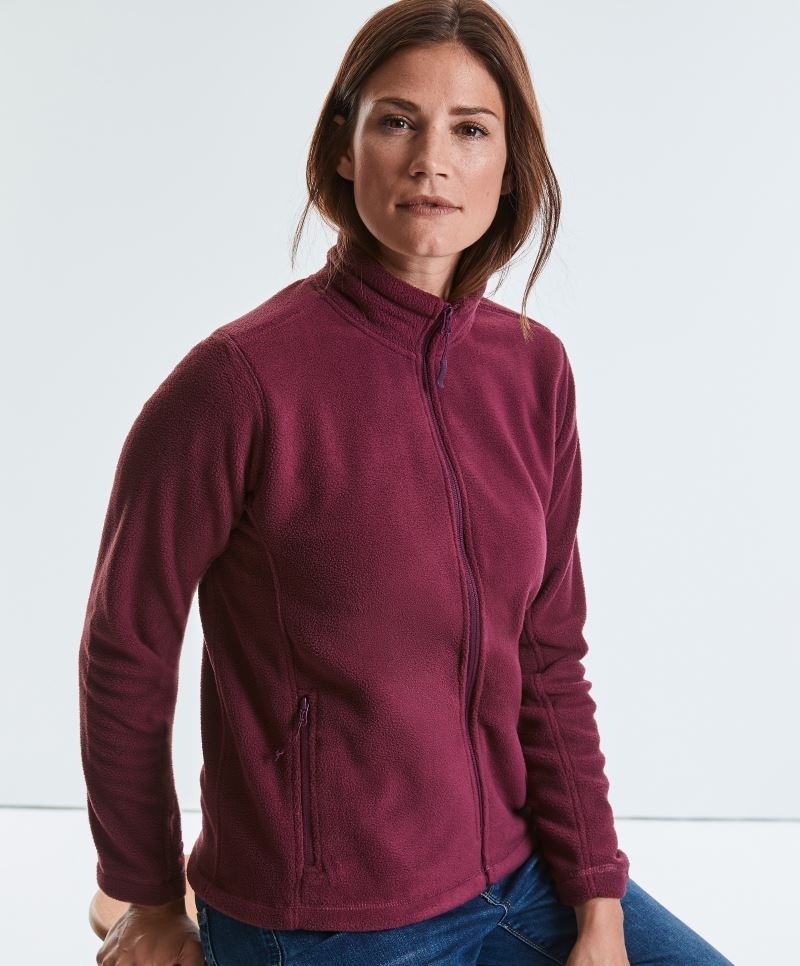 WOMENS FULL ZIP FLEECE (R870F)