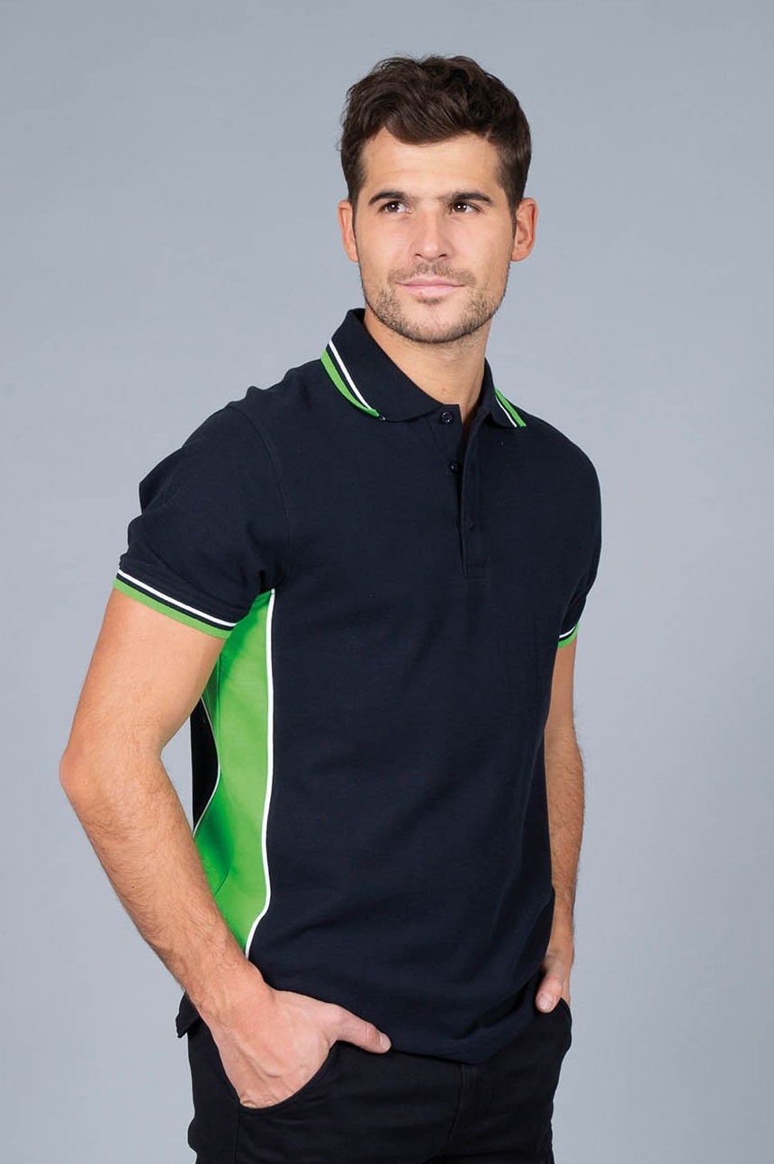 Contrast side panel polo shirt (ANKARA)