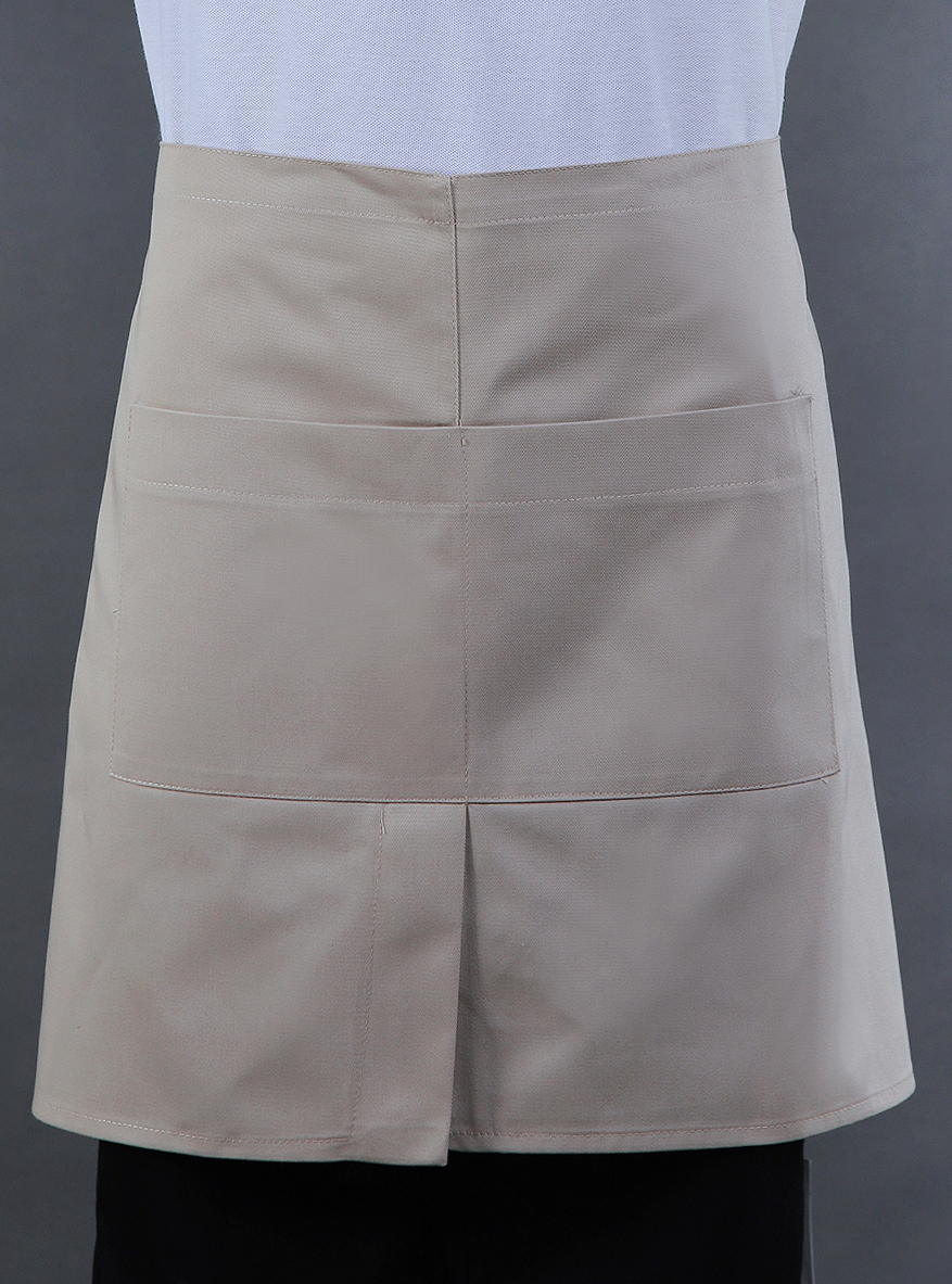 Short waist apron with central split(AP42)