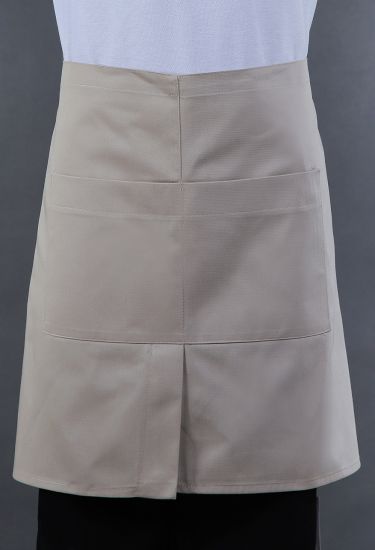 Short waist apron with central split(AP42)
