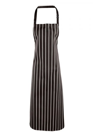 Striped bib apron (AP01A.STR)