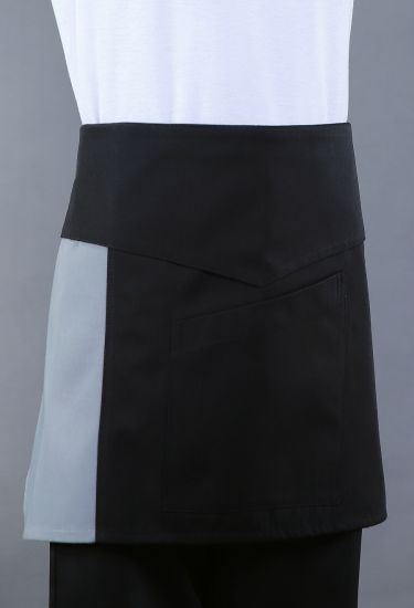 Waist contrast color apron (APSMP07)